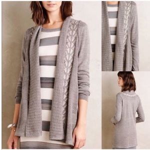 🍁 Anthro Knitted & Knotted Cardigan